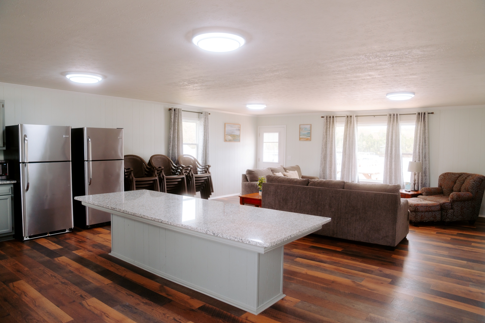 2025_WGR_Cabin_3A_Open Kitchen and Living Room